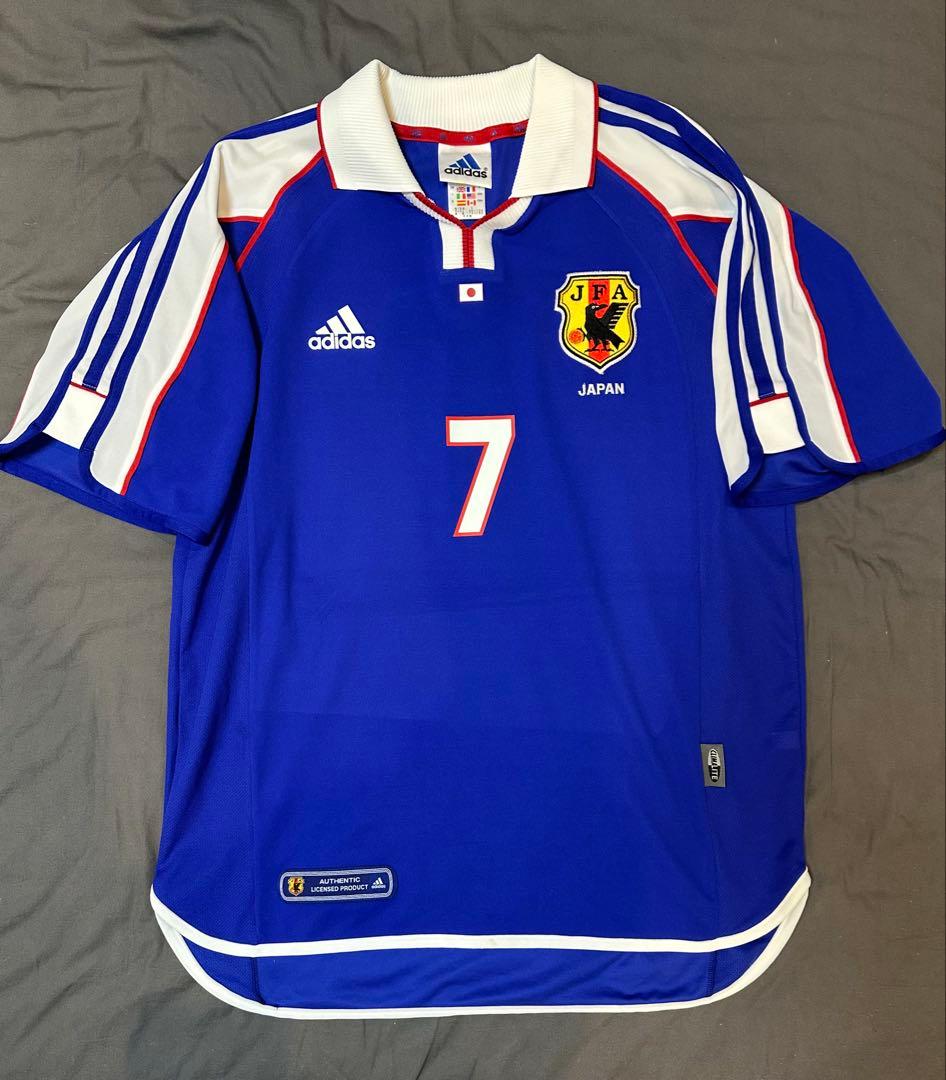 2001年　日本代表ユニフォーム　中田英寿　Lサイズ