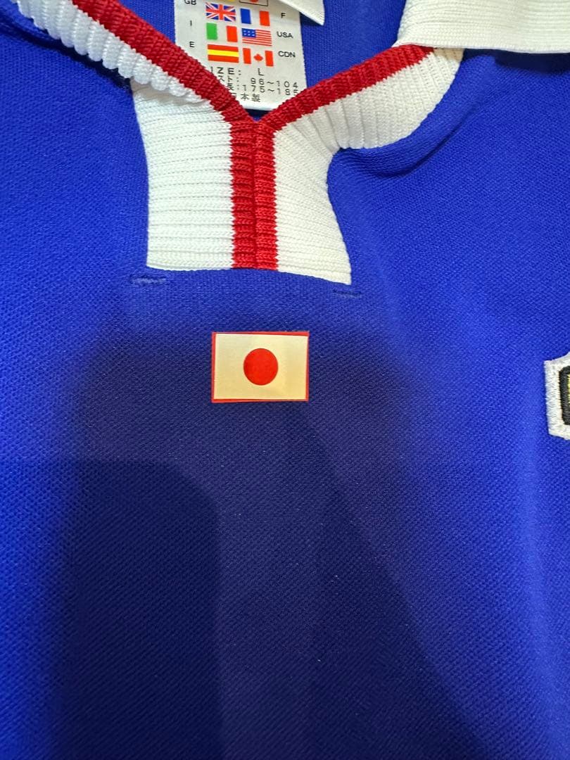 2001年　日本代表ユニフォーム　中田英寿　Lサイズ
