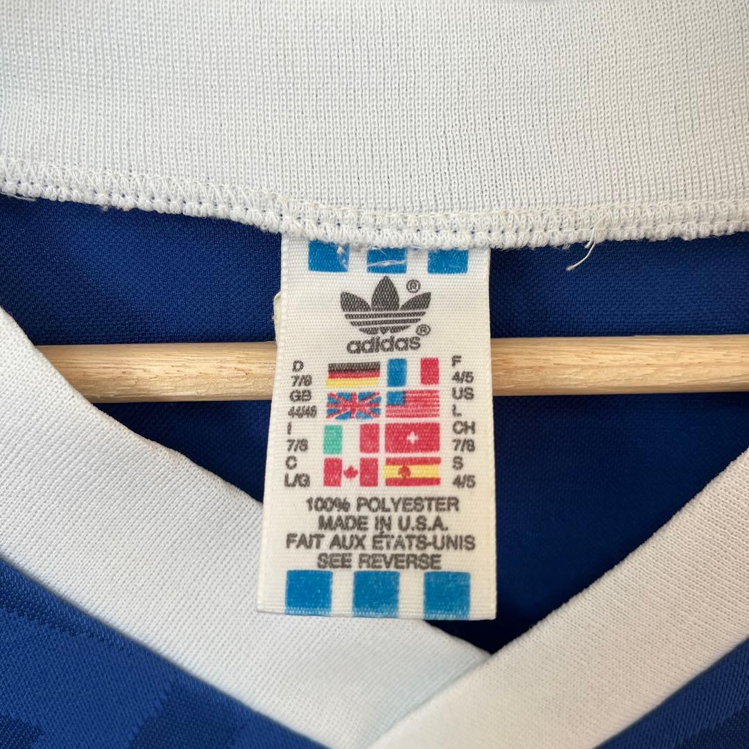 ヴィンテージ　adidas サッカーシャツ　90s