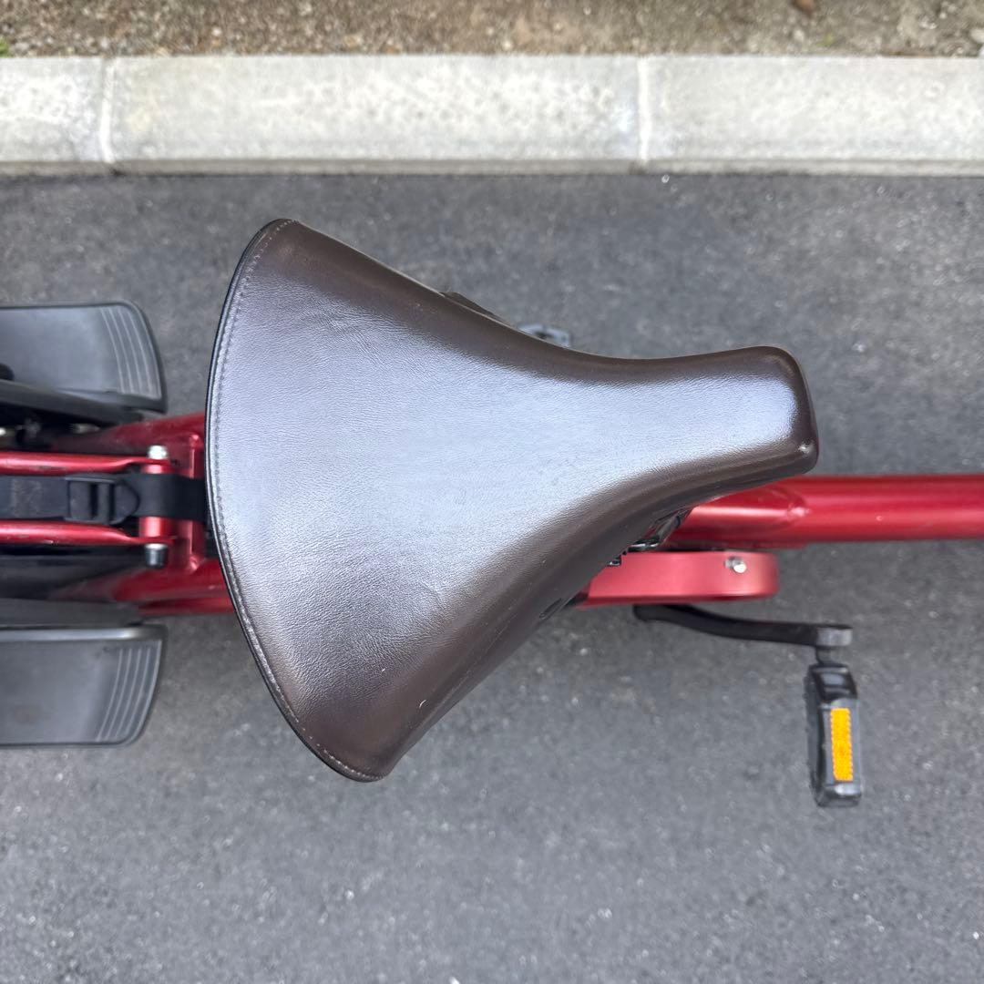 【屋内保管】ビッケポーラーe レトロレッド 3人乗り