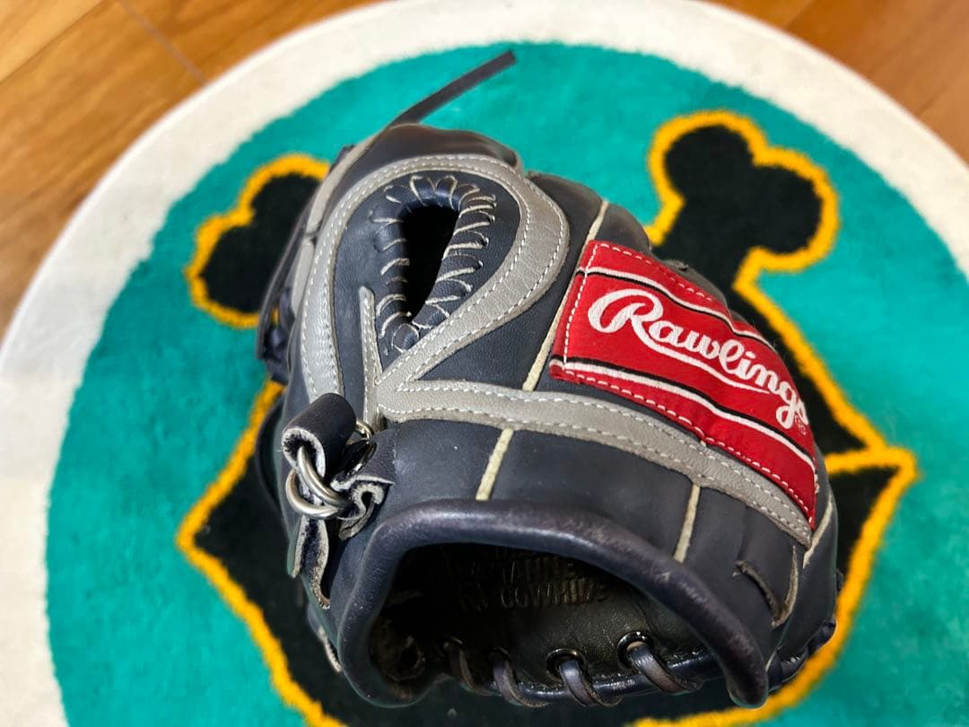 Rawlings 軟式グローブ 黒/グレー