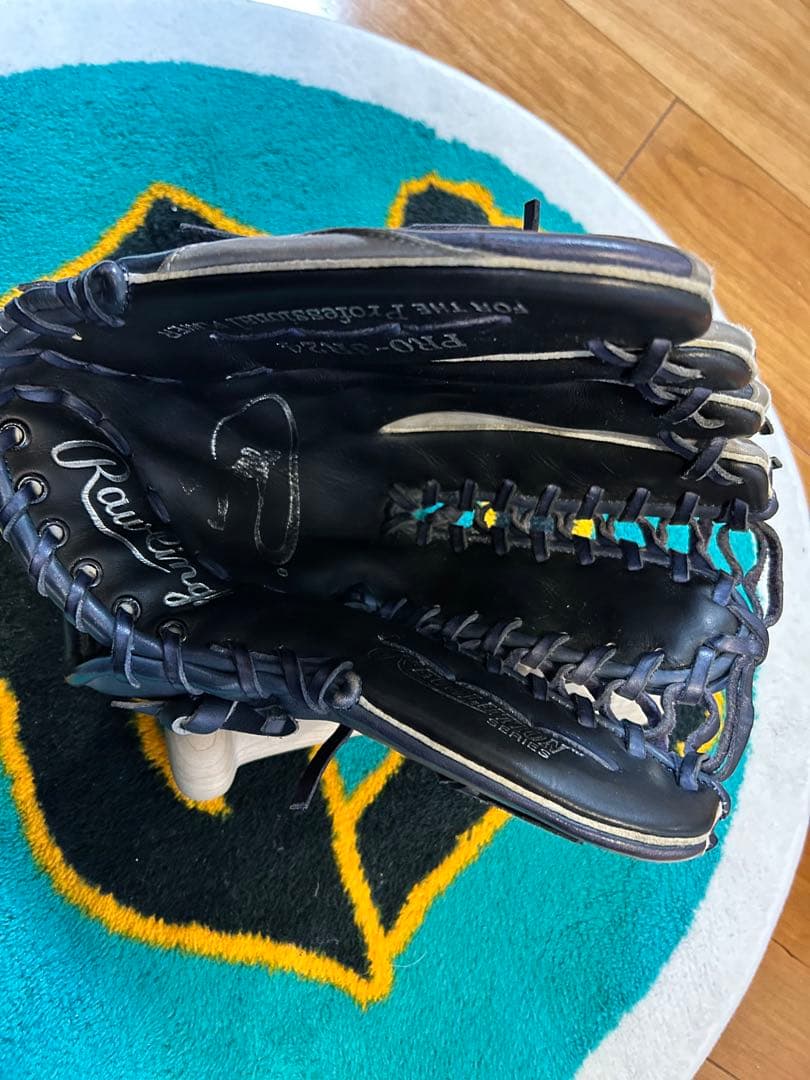 Rawlings 軟式グローブ 黒/グレー