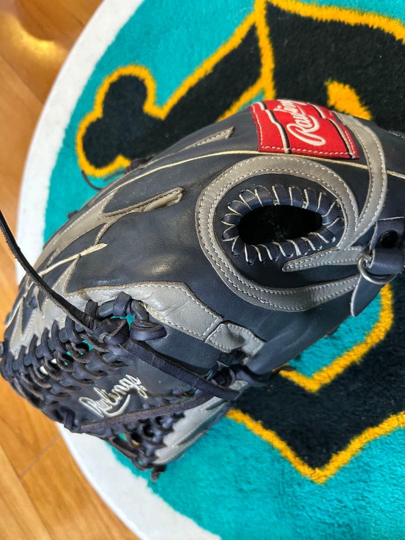 Rawlings 軟式グローブ 黒/グレー