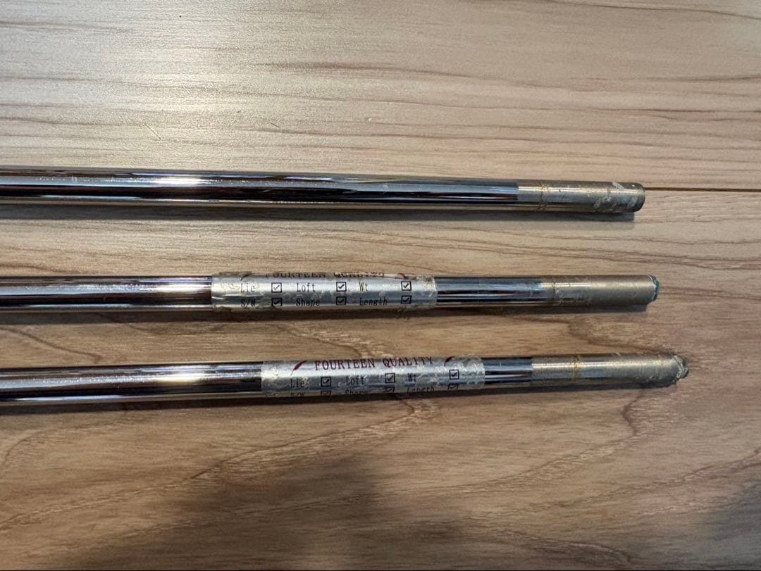 N.S.PRO TS-114w 3本セット（シャフトのみ）