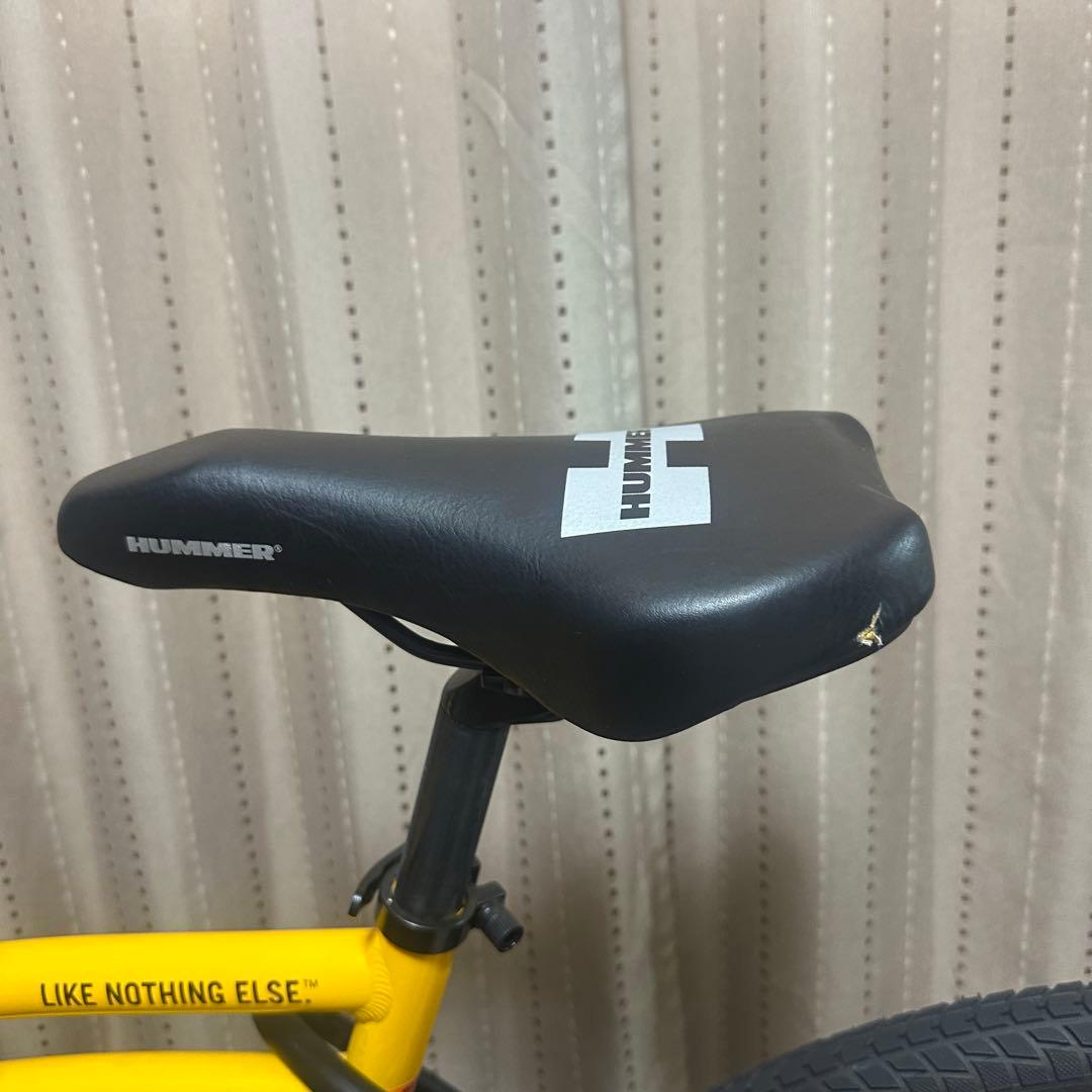 【美品】HUMMER マウンテンバイク 26インチ イエロー