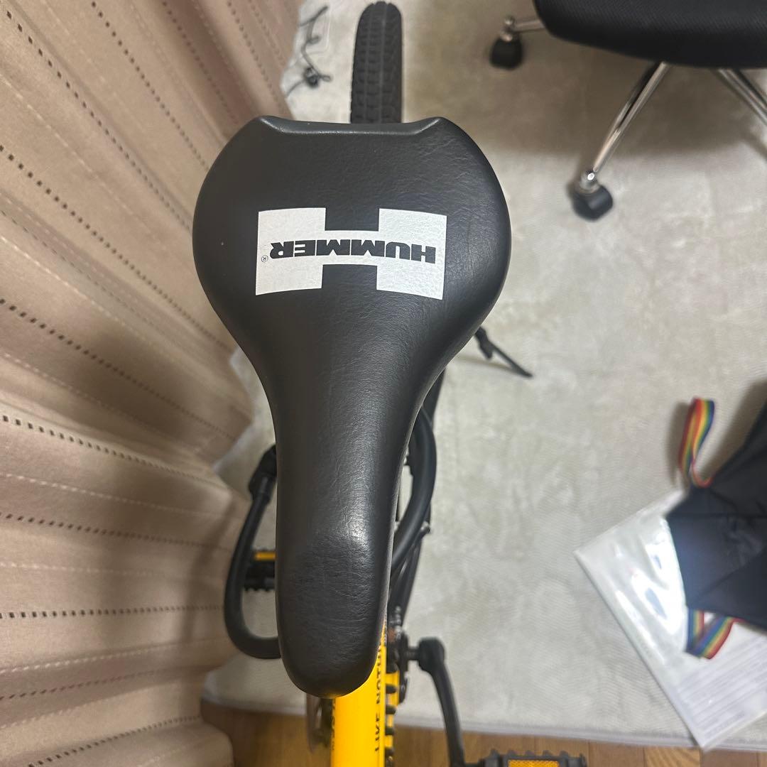 【美品】HUMMER マウンテンバイク 26インチ イエロー