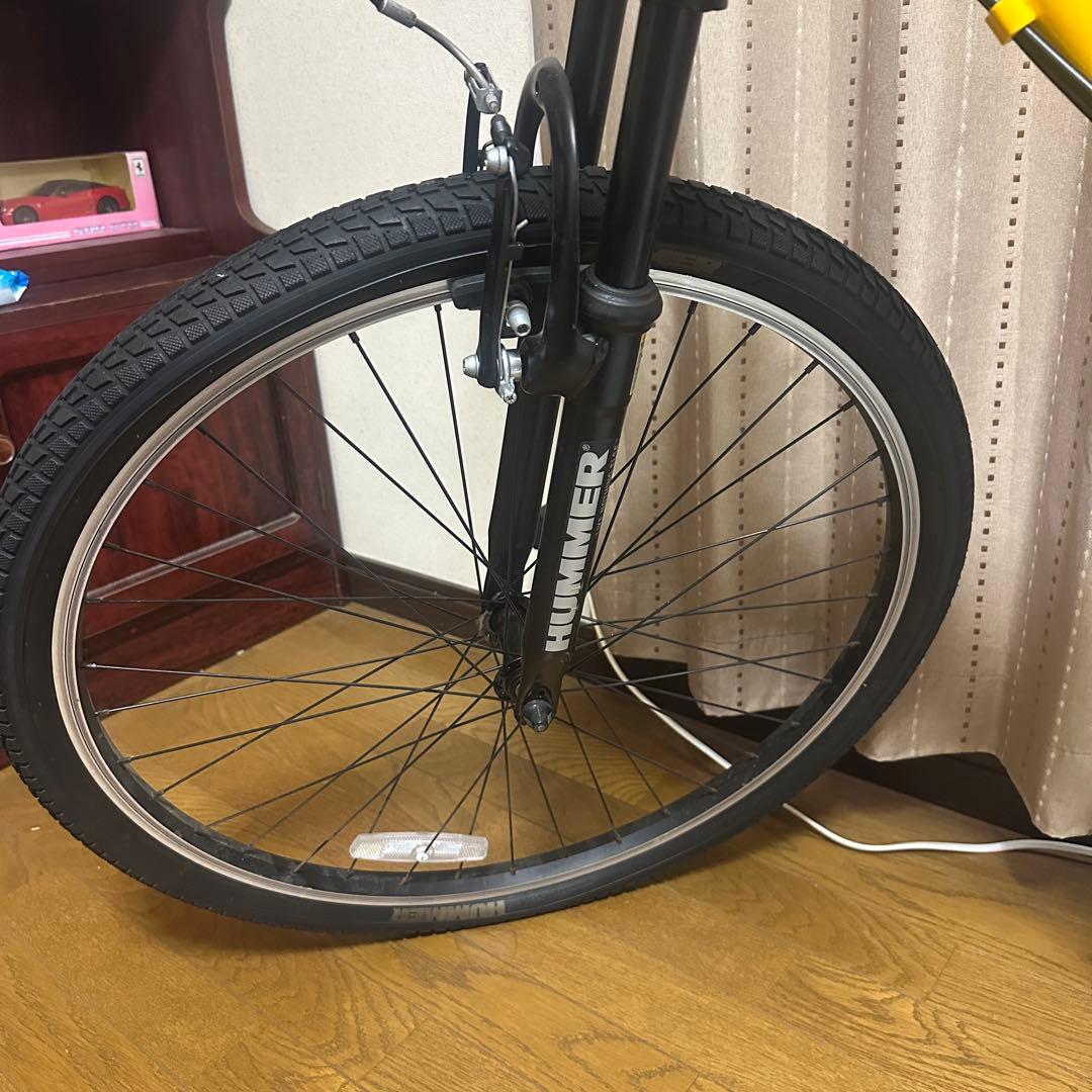 【美品】HUMMER マウンテンバイク 26インチ イエロー