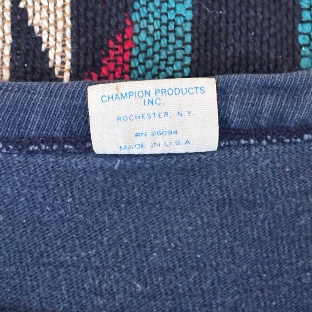 70s Champion フットボールT バータグVintage USA製