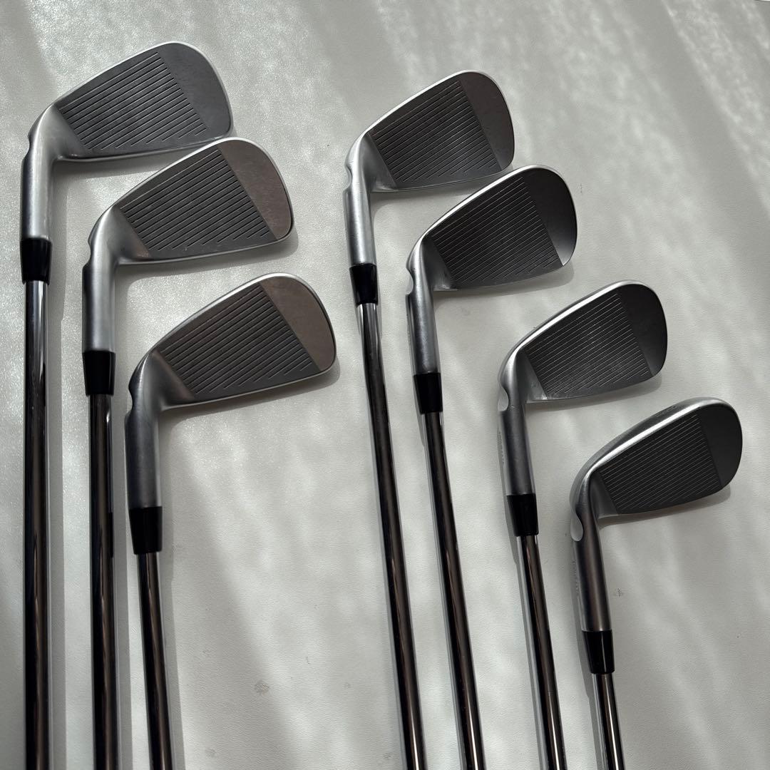PING アイアンセット 7本セット　4番〜9番、W