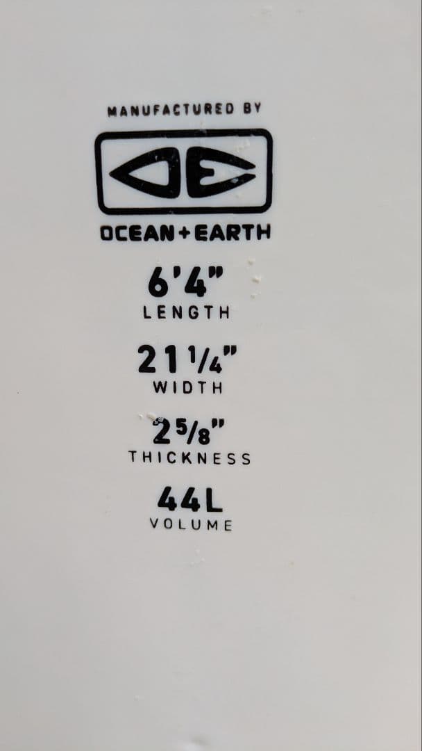 Ocean & Earth ソフトボード 6'4\"