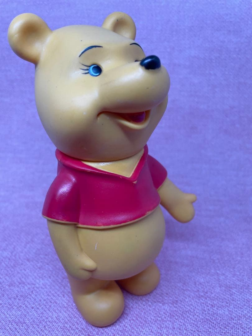 ディズニー　プーさん　フィギュア　レトロ　WALT DISNEY PRO DUC