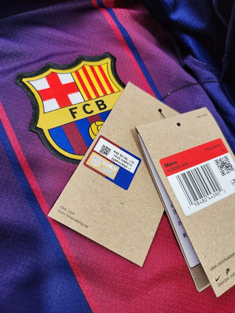 ヤマル バルセロナ サッカー ユニフォーム 正規品 NIKE CLパッチ