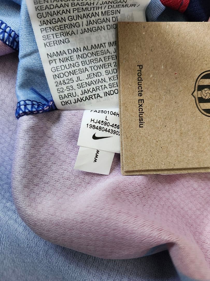 ヤマル バルセロナ サッカー ユニフォーム 正規品 NIKE CLパッチ