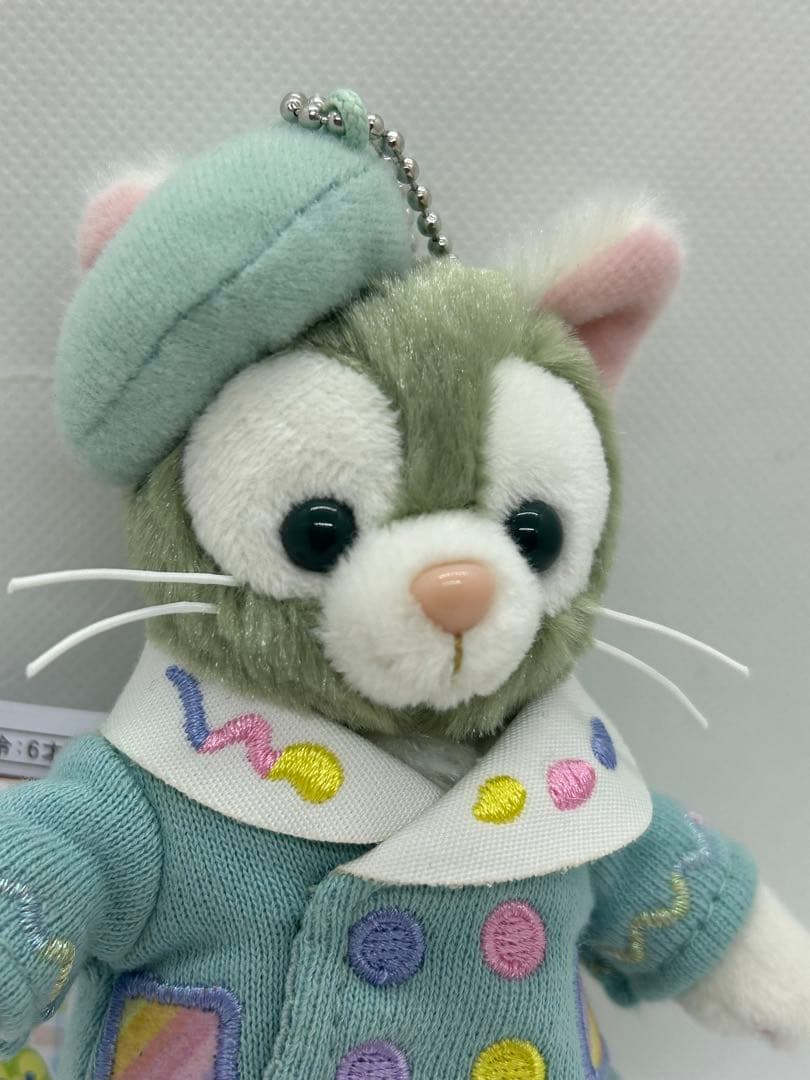 お顔厳選　ジェラトーニ　ぬいぐるみバッジ　D