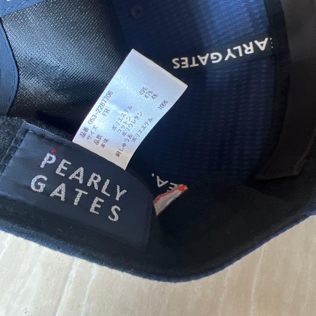 PEARLY GATES ネイビーキャップ フリーサイズ