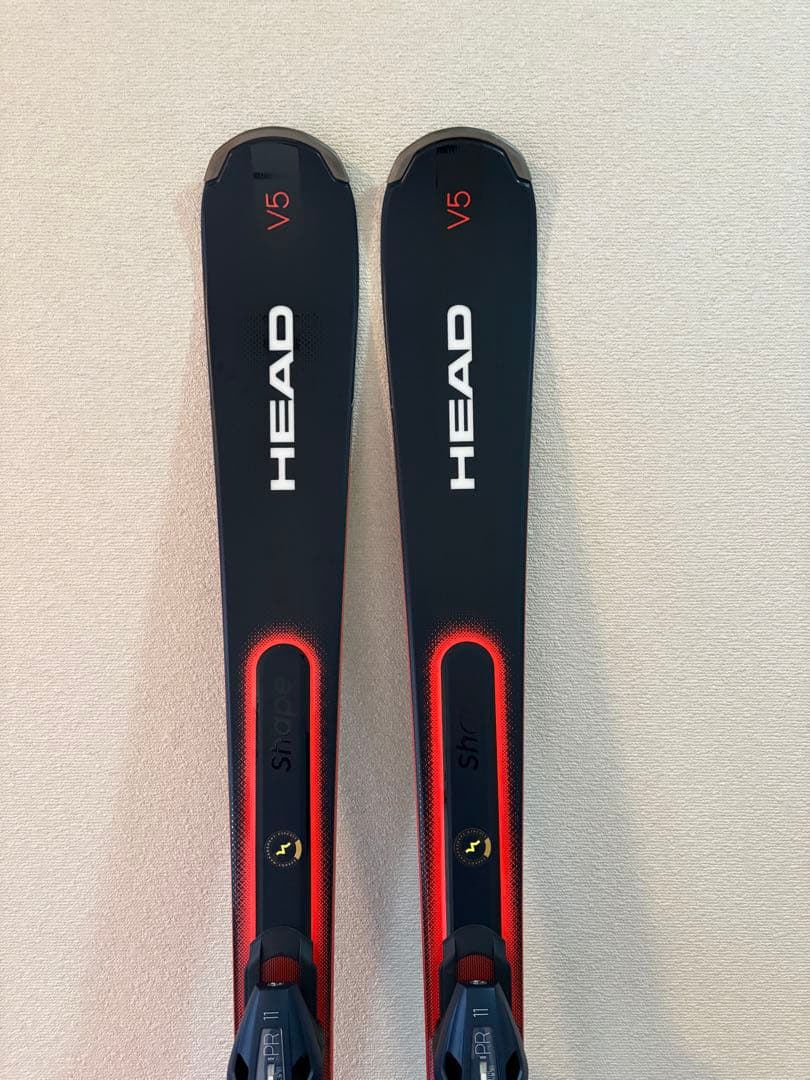 HEAD Shape E-V5 156cm 新品 スキー板 ビンディング