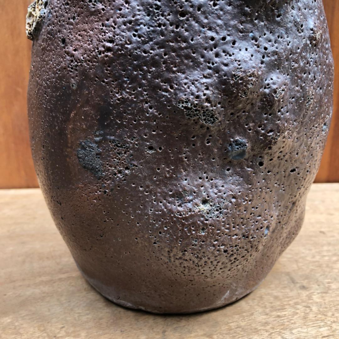 古蛸壺　陶器　アンティーク　花器　古美術　植木鉢