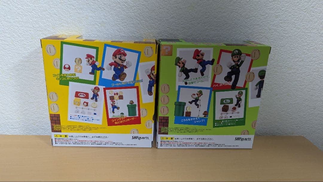 S.H.Figuarts　マリオ ルイージ