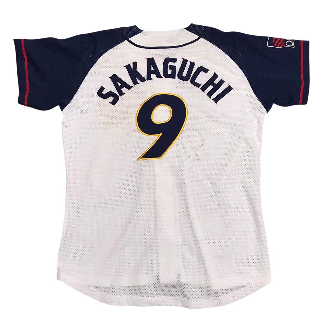 NPB オリックスバッファローズ　半袖ベースボールシャツ　坂口選手　9