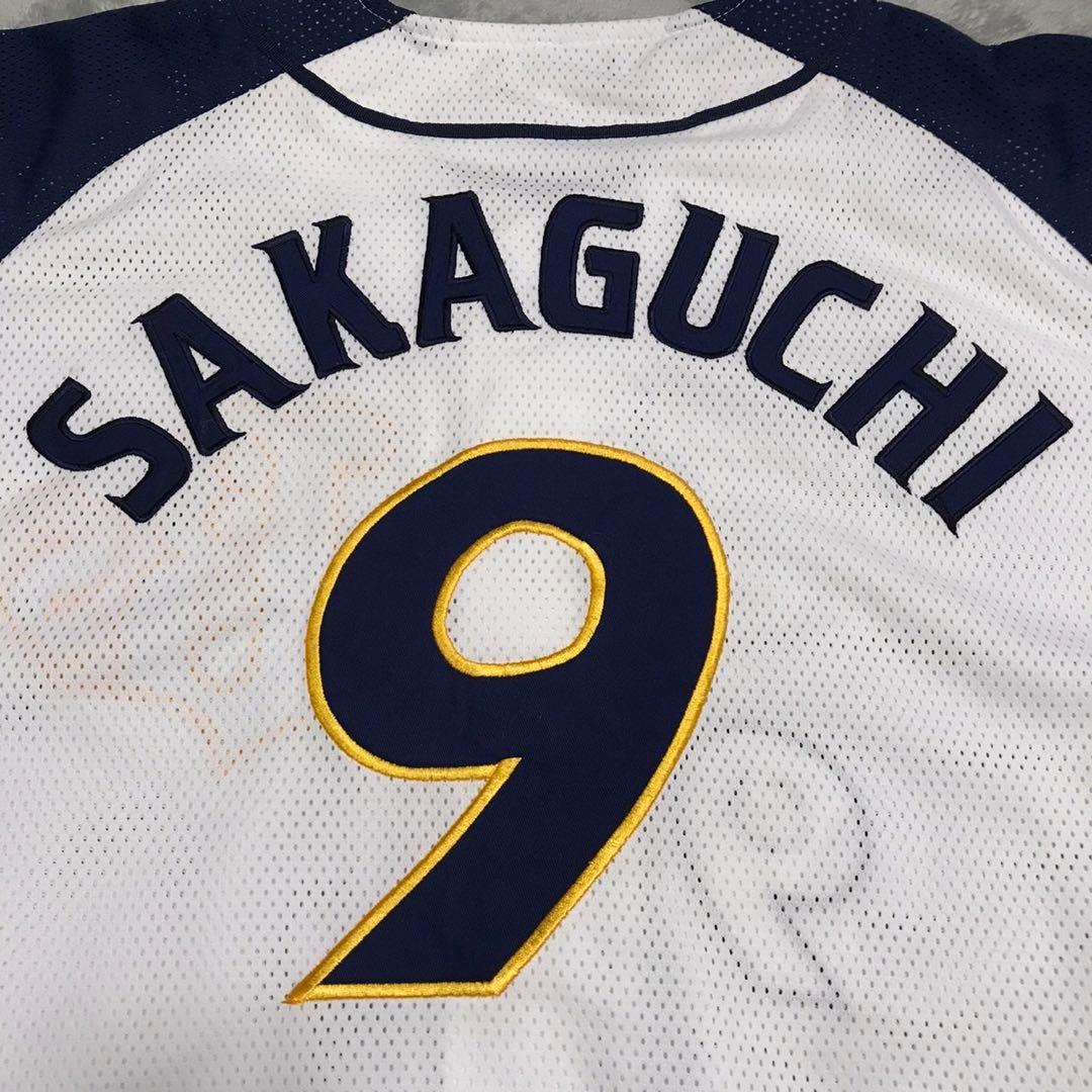NPB オリックスバッファローズ　半袖ベースボールシャツ　坂口選手　9