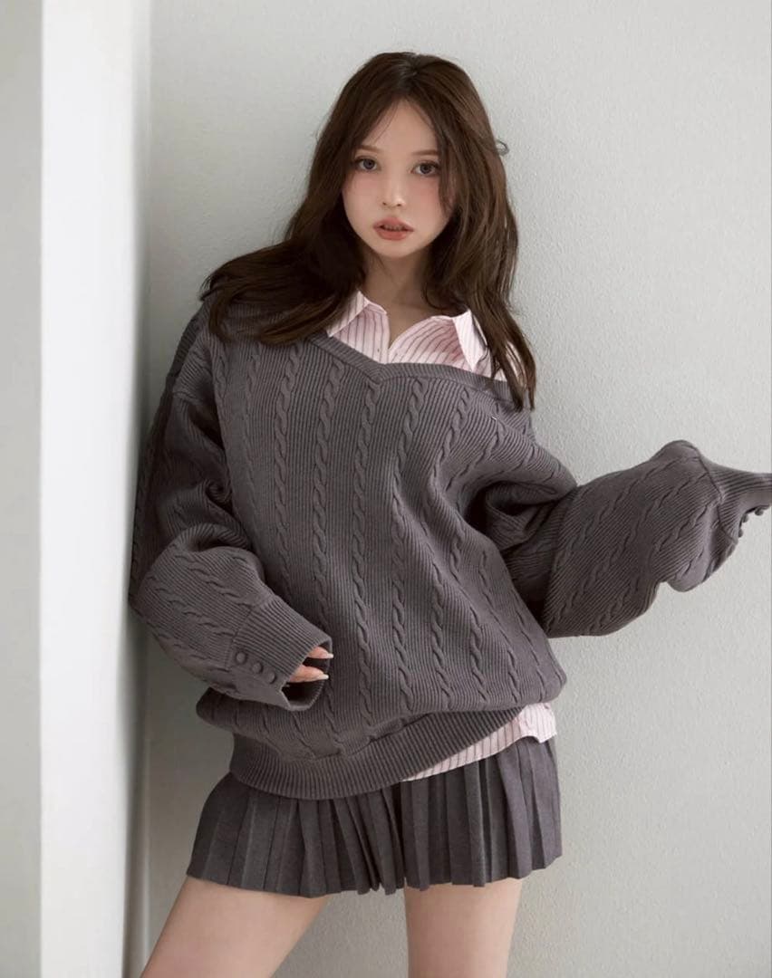 レディースウェア Agatha blouse set up ANDMary