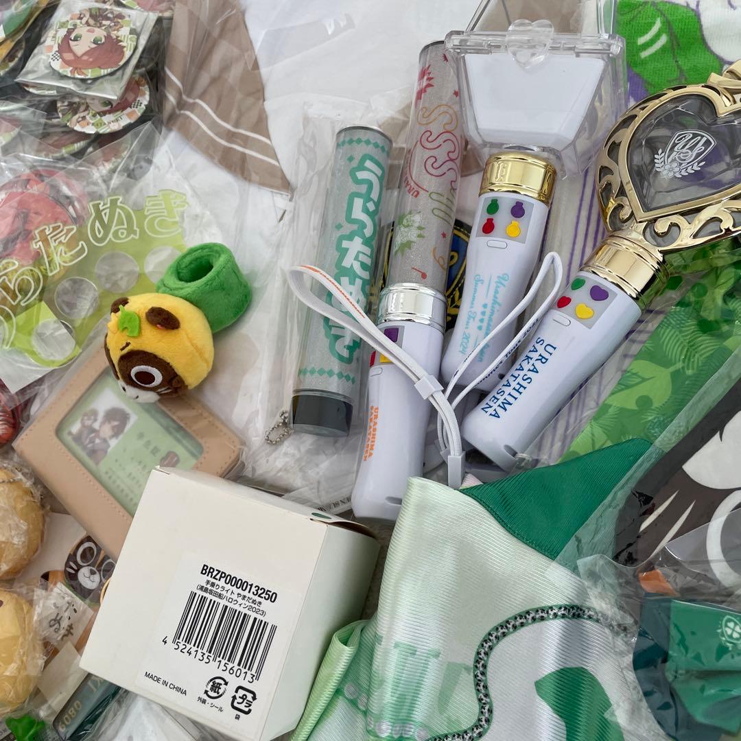 特価♡浦島坂田船 うらたぬき ペンライト Tシャツ 等身 デフォ 缶バッジ