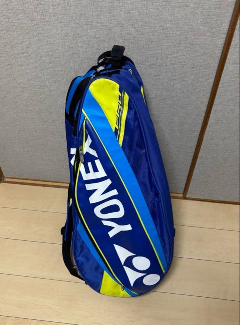 YONEX ラケットバッグ 青/黄