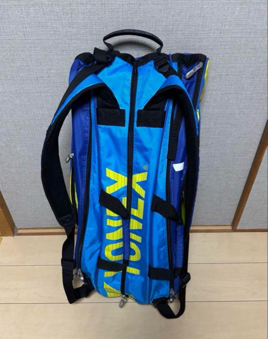 YONEX ラケットバッグ 青/黄