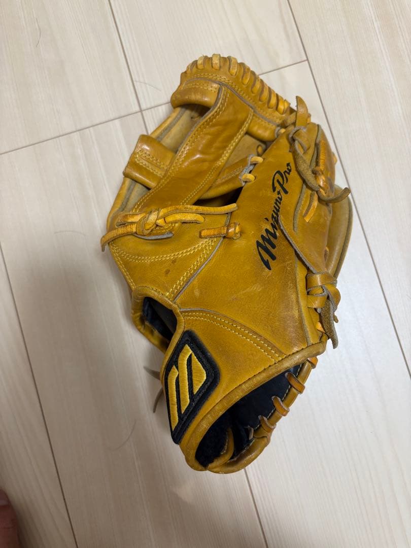 オロポマン様交渉済　専用　Mizuno Pro 硬式グローブ イエロー