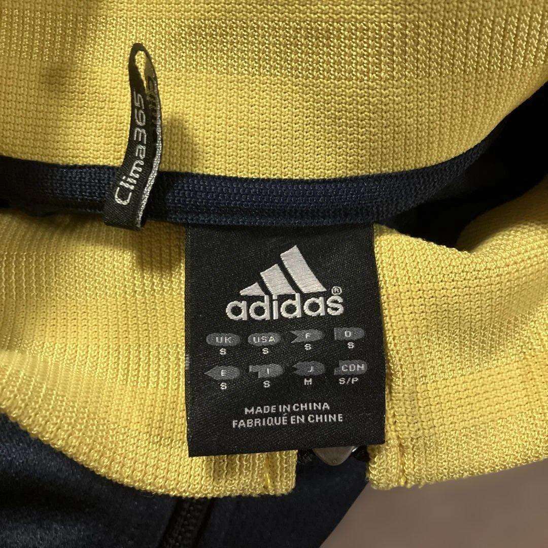 adidas セットアップ トラックジャケット紺黄　S 別売り可能