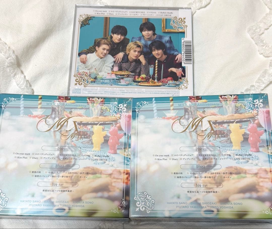 M!LK アルバム M!X 全形態まとめ売り