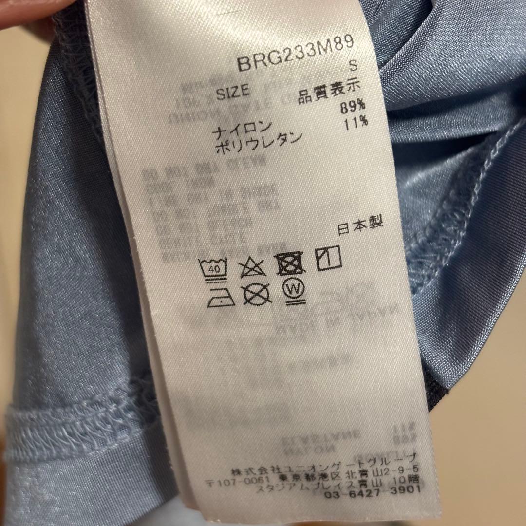 BRIEFING GOLF モックネックシャツ　メンズS