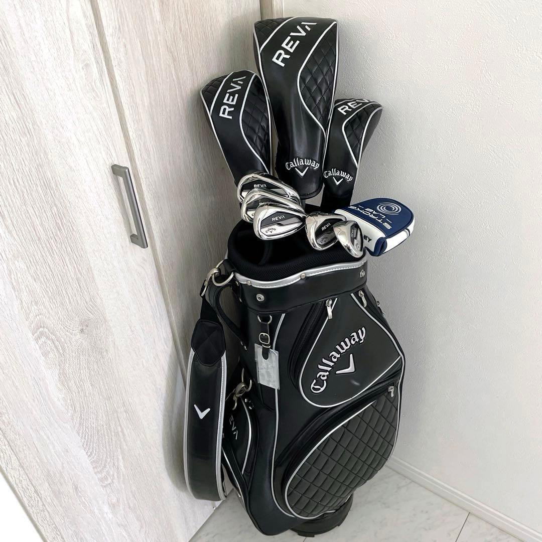 未使用に近い　Callaway REVA レディース ゴルフクラブセット