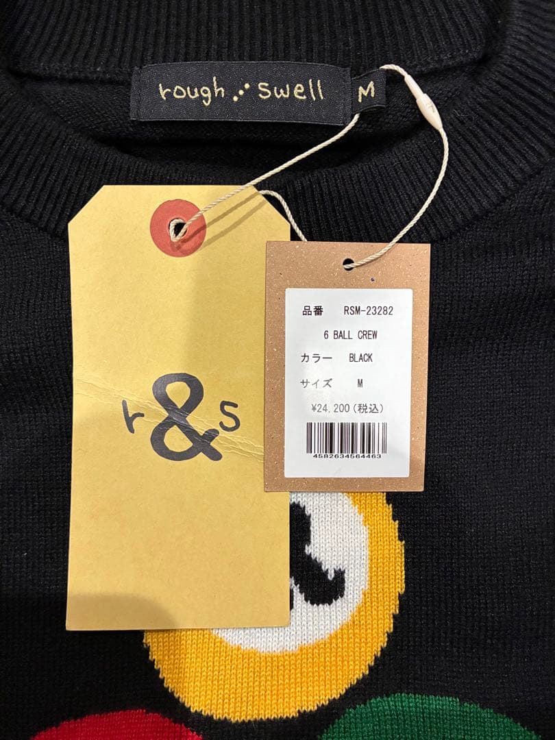 新品・未使用品　rough & swell ブラック セーター