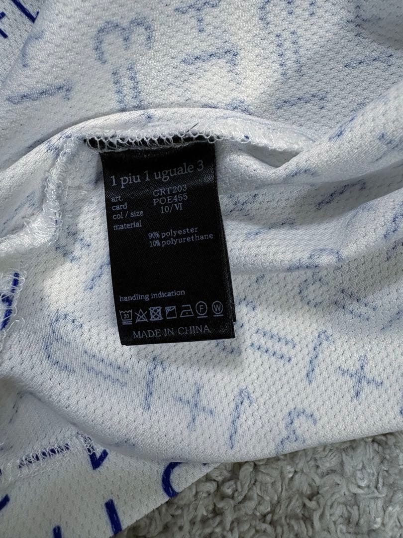 新品　1PIU1UGUALE3 GOLF モックネック　シャツ　ゴルフウェア