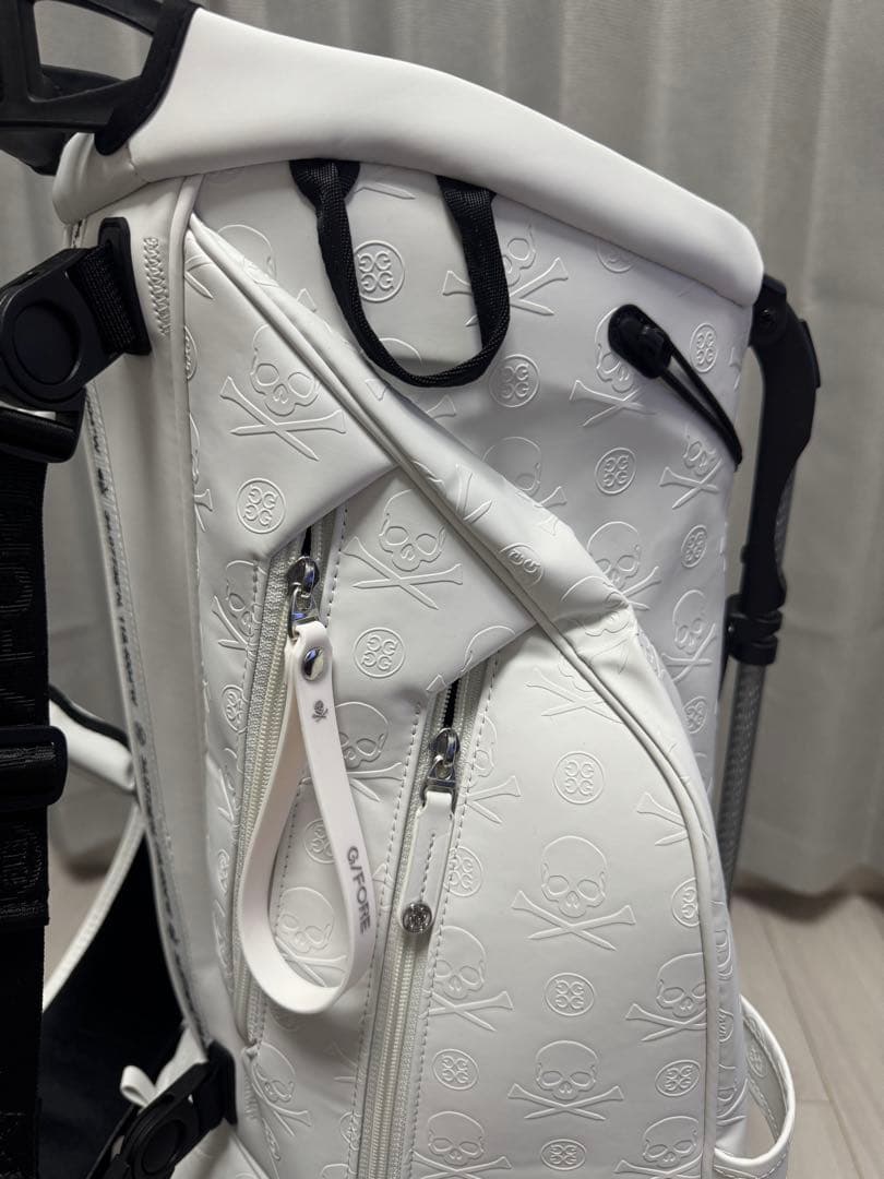 【美品】G/FORE ジーフォア キャディバッグ スタンド ホワイト