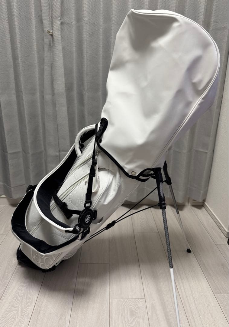 【美品】G/FORE ジーフォア キャディバッグ スタンド ホワイト