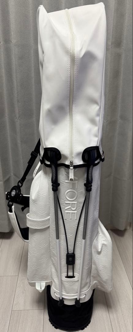 【美品】G/FORE ジーフォア キャディバッグ スタンド ホワイト