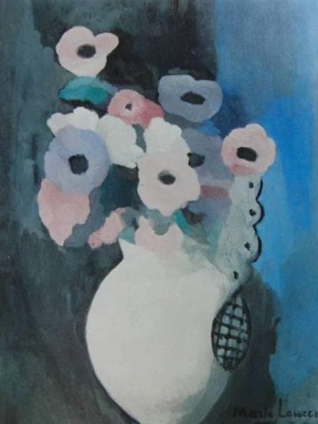 MARIE　LAURENCIN 、マリー・ローランサン、花、大判