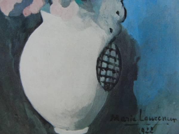 MARIE　LAURENCIN 、マリー・ローランサン、花、大判