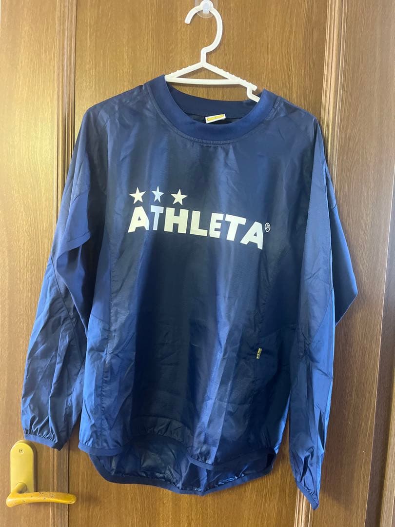 アスレタ　ピステ　上下セット　ネイビー/紺　S ATHLETA athleta