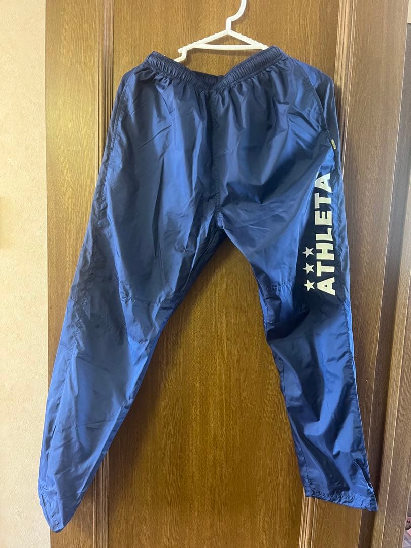アスレタ　ピステ　上下セット　ネイビー/紺　S ATHLETA athleta