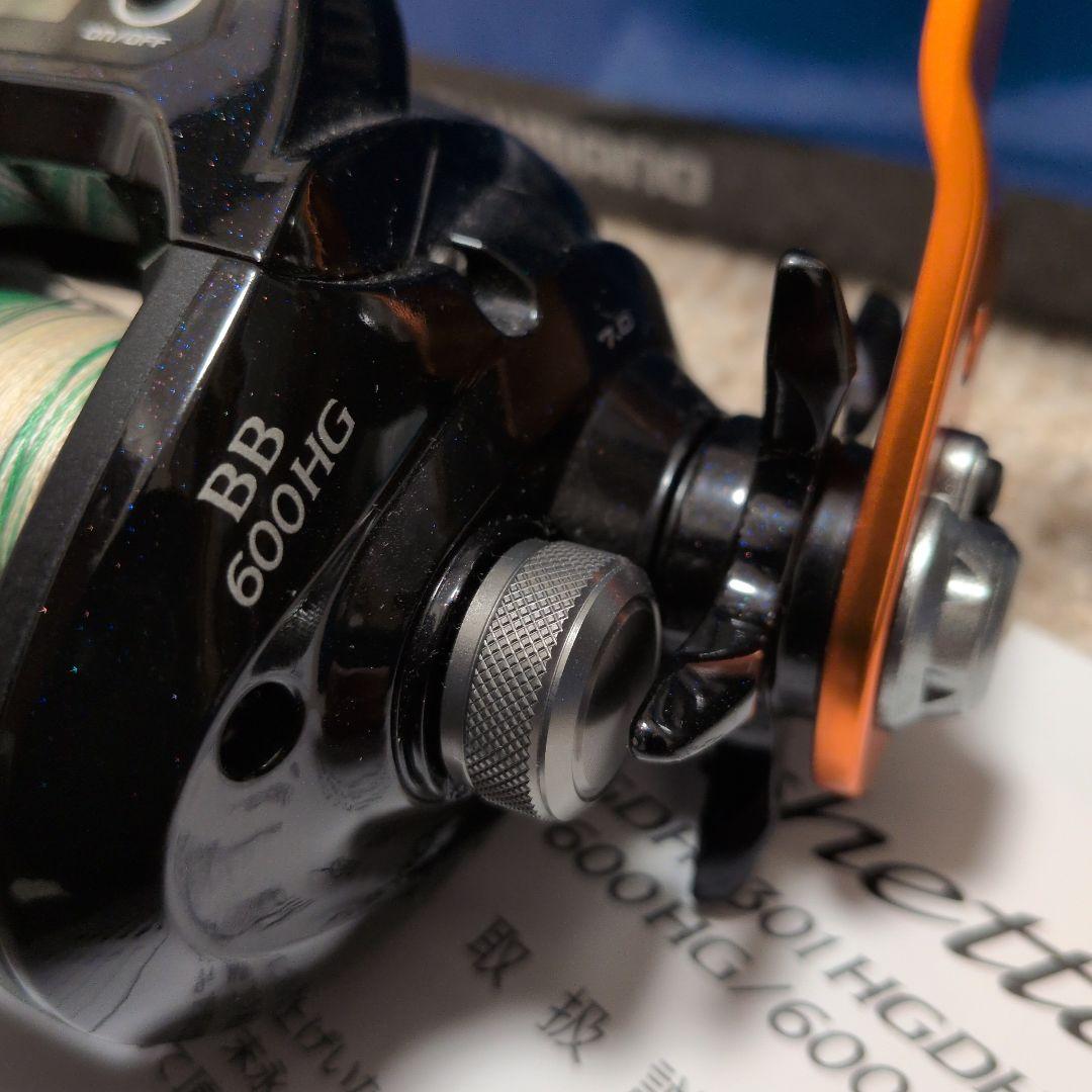 SHIMANO Barchetta BB 600HG 両軸リール