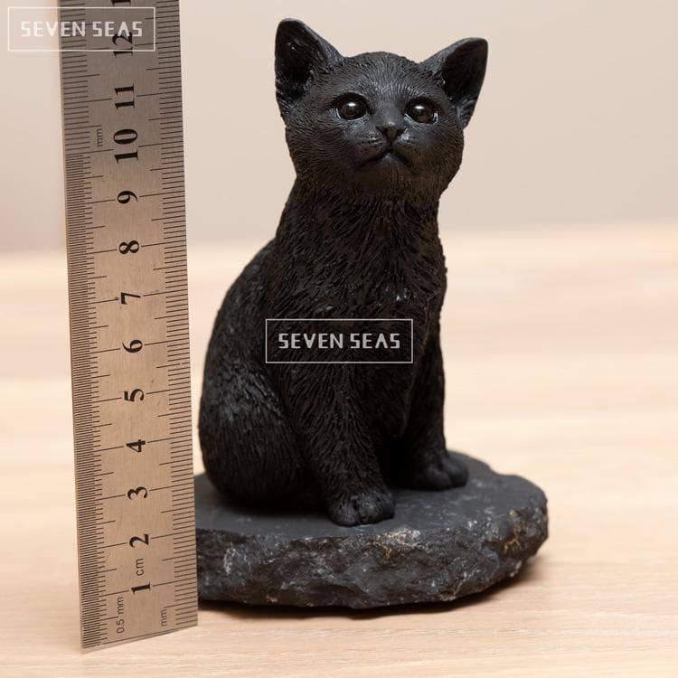 置物 シュンガイト猫 #5G対策 #電磁波対策
