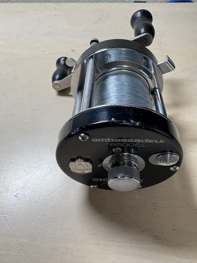 ambassadeur 6500CL ベイトリール
