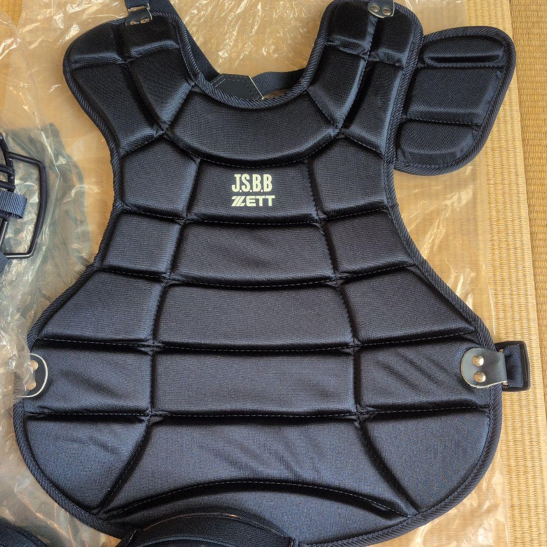ZETT 軟式野球 JS.B.B キャッチャー用プロテクターセット