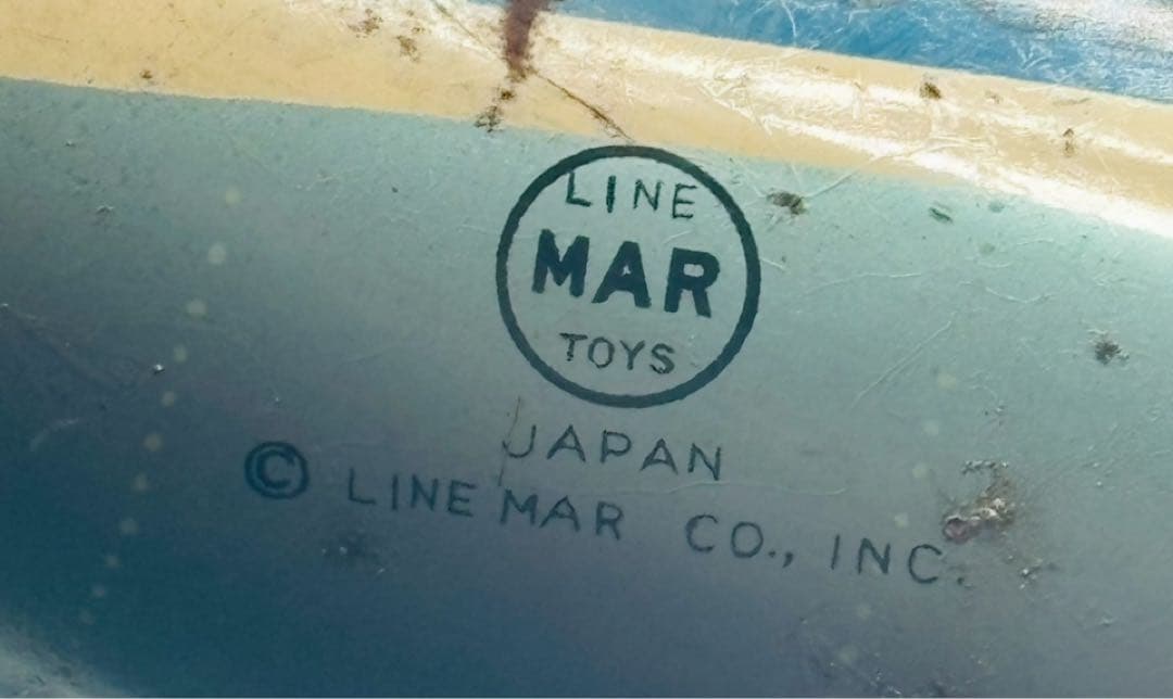 マ*ン様 ラインマートーイMAR当時物特大ブリキパンナムPAN AM ボーイング