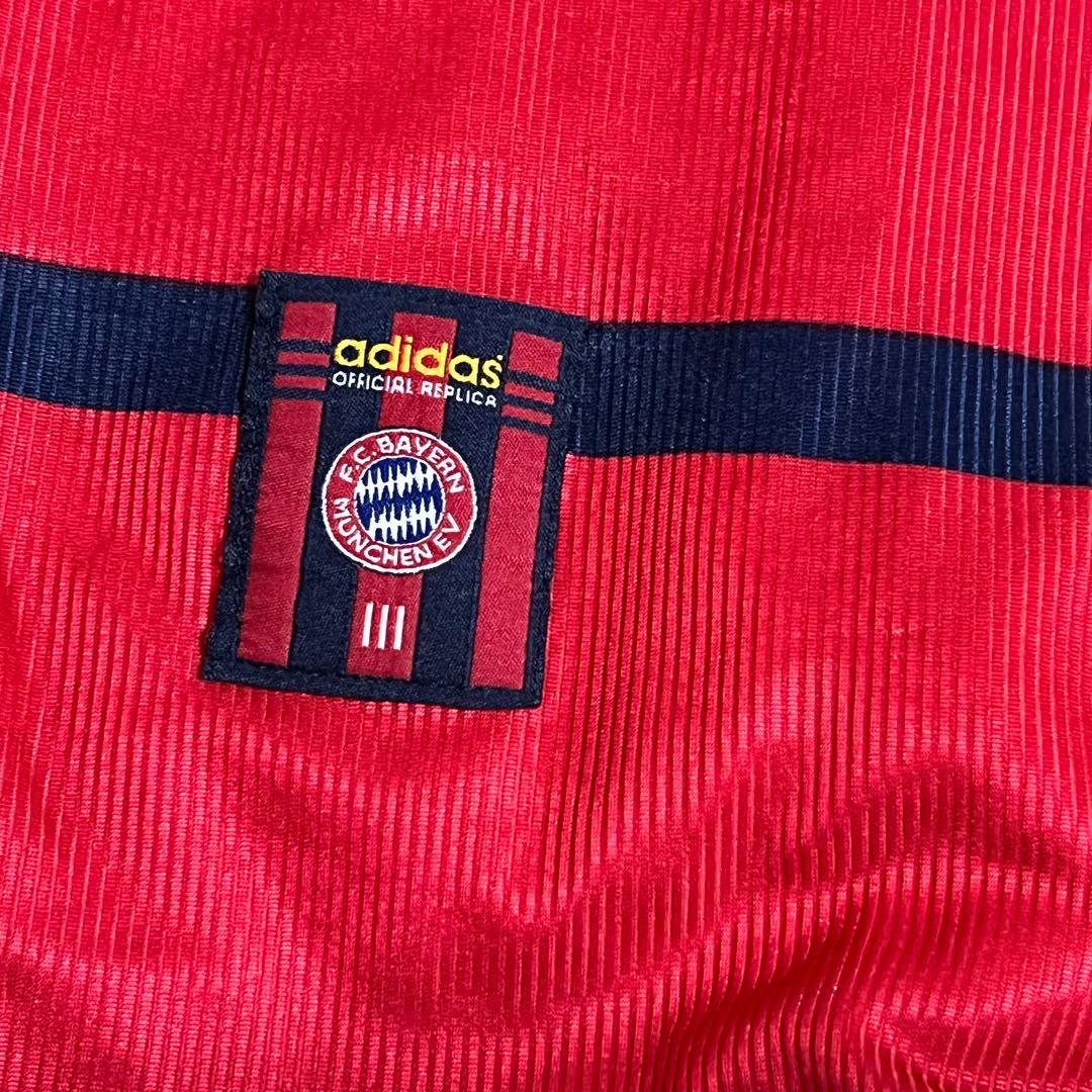 98/00 adidas/バイエルンミュンヘン サッカーシャツ/L/ホワイト