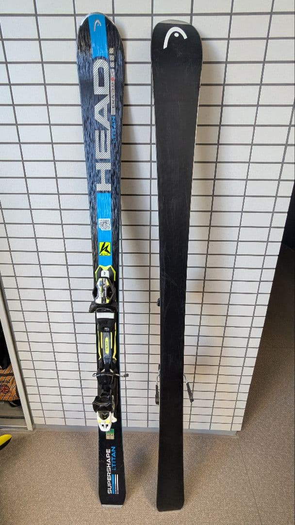 HEAD SUPERSHAPE i.TITAN 163cm スキー板 調整式