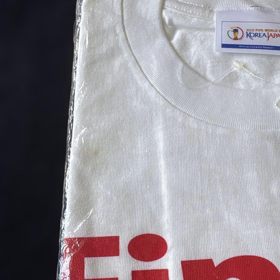 競技場内限定商品2002 FIFAワールドカップ決勝Tシャツ Fサイズ　サッカー